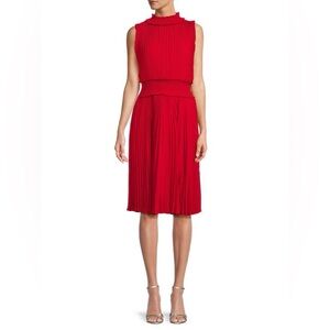 NANETTE LEPORE Pleated Midi Dress